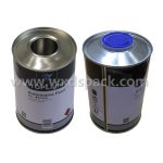 1 Liter Mini-Runddosen für Autolack / Motoröl